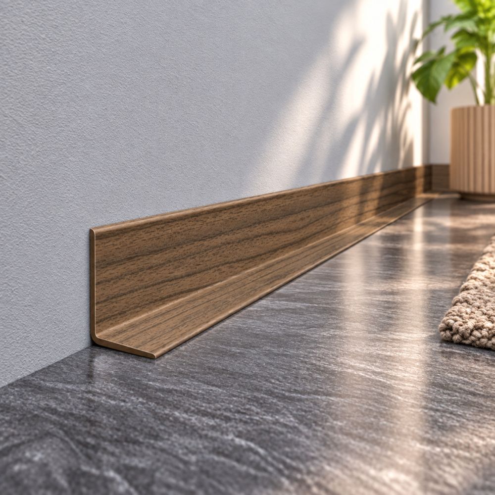 Plinthe souple Noyer 32 x 23mm