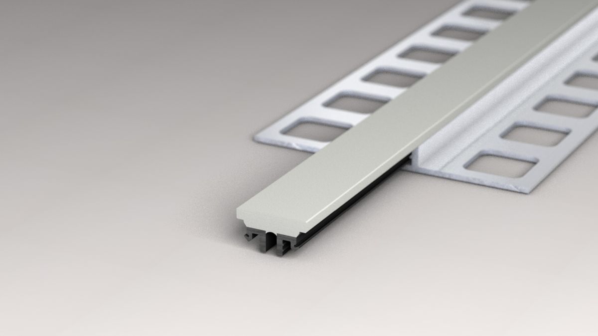 Prinz dilatec dehnfugenstreifen 12,6 x 6,8 mm - N. 778 - Grigio chiaro - 300 cm