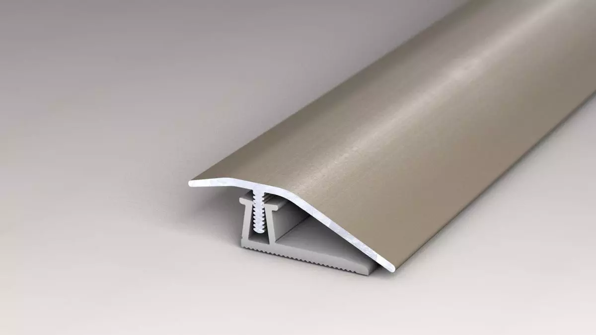 Adjustment profile  ECO-CLIP 0.90 m matt stainless steel