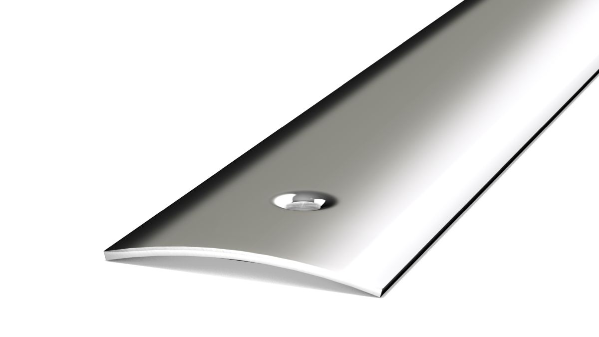 Prinz profilo di transizione 30 mm - N. 110 - Acciaio inox lucidato a specchio - 100 cm