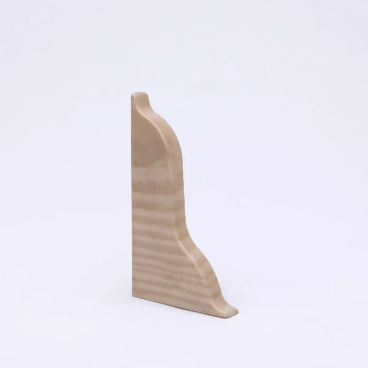 left end cap for duo flexi-profiles 54mm maple