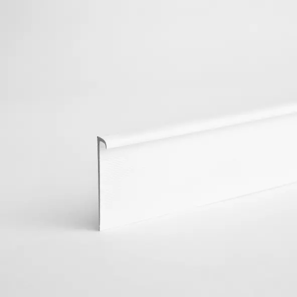 Floorcovering flexi-profile white
