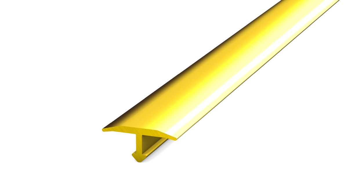 Prinz profilo t-cover 14 mm - N. 267 - MS poliert - 270 cm
