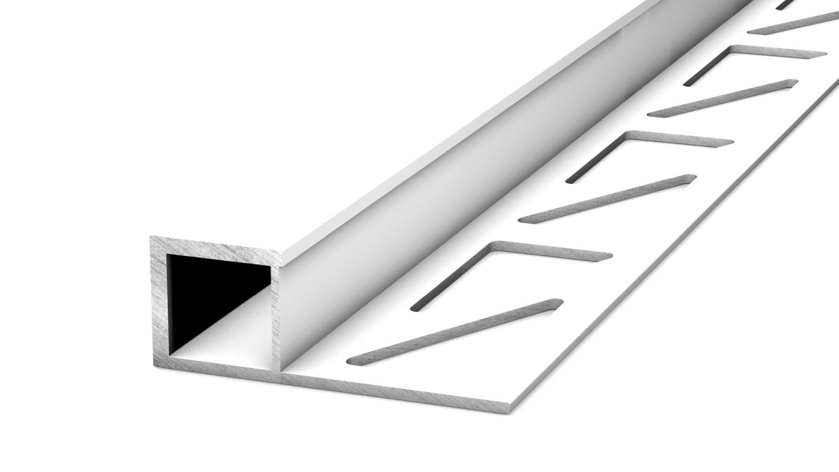 Prinz profilo quadrato 10 mm - N. 748 - Bianco verniciato a polvere - 250 cm