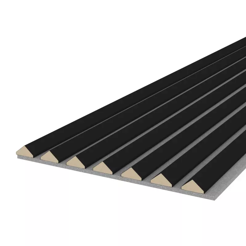 Sample K2 - Black - Acoustic felt Grey