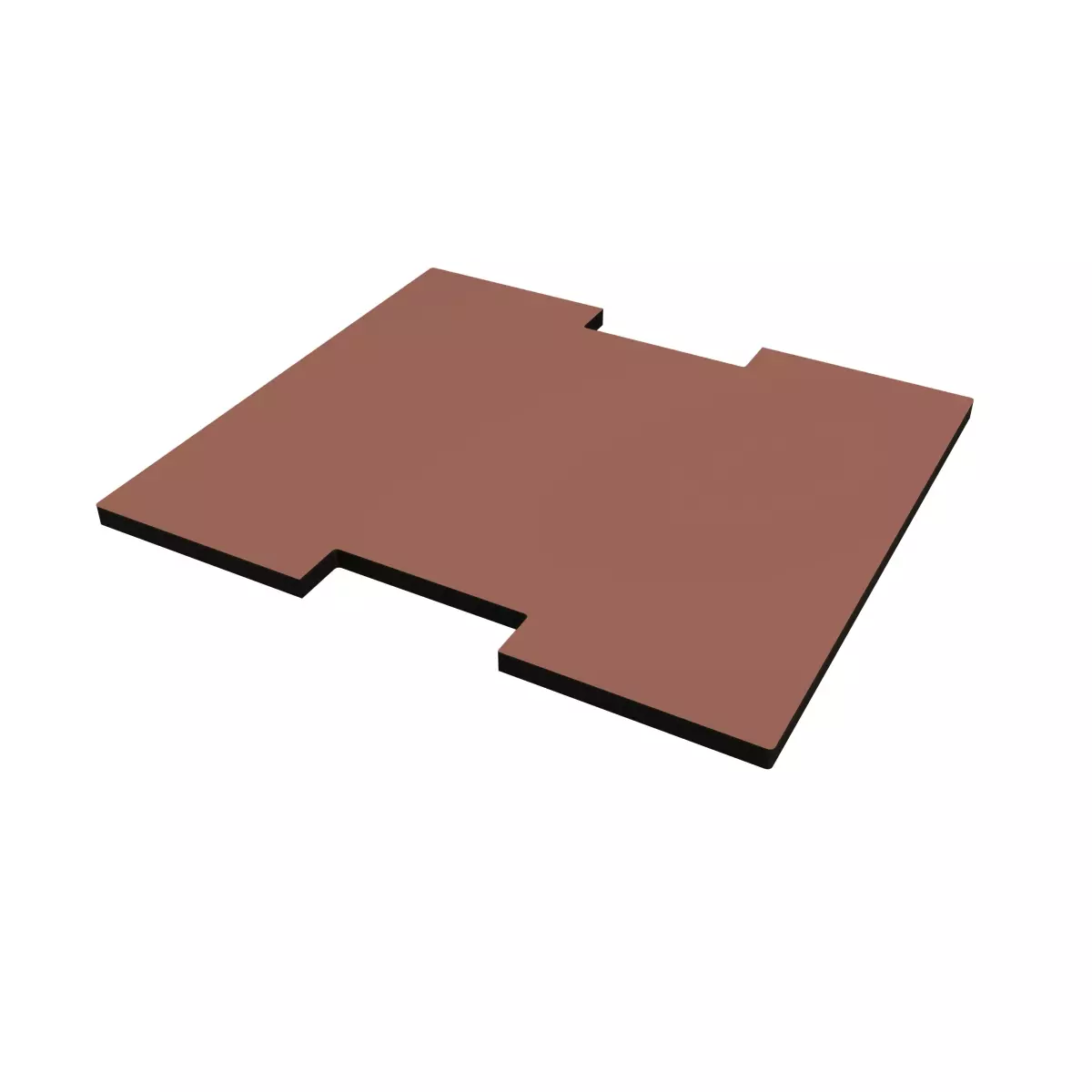 Cube shelf for design room divider - Autumn