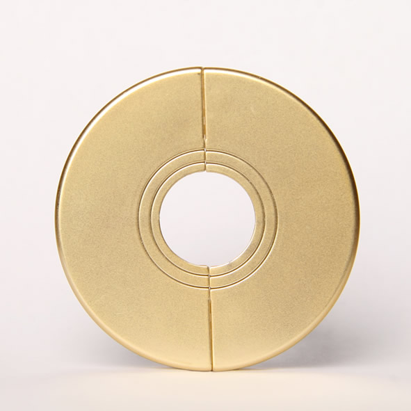 plastique rosettes pour radiateurs or