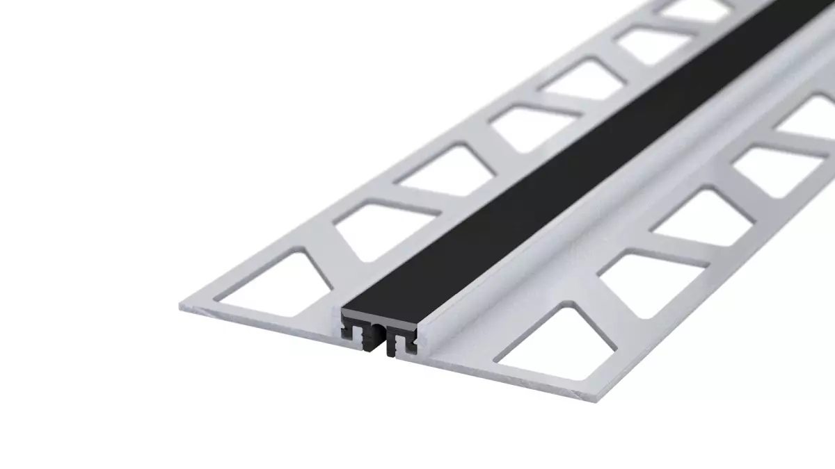DilaTec 778 Expansion joint system for 2-4mm coverings - Black 2,5m