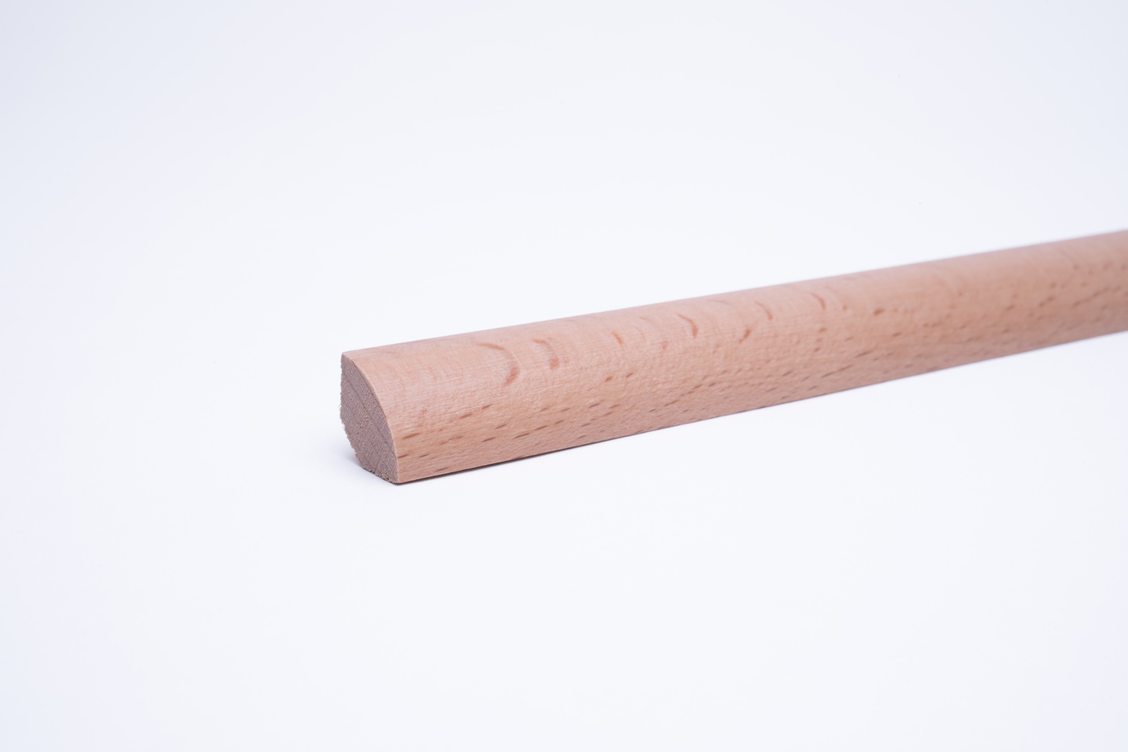 Listellii in vero legno a quarto di tondo faggio verniciato