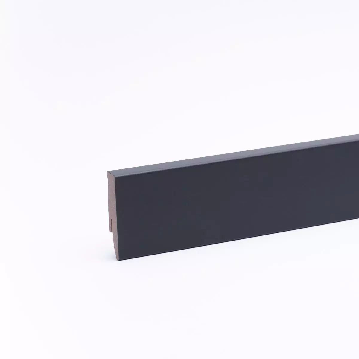 Dekor-Sockelleiste 60mm Grau / Anthrazit