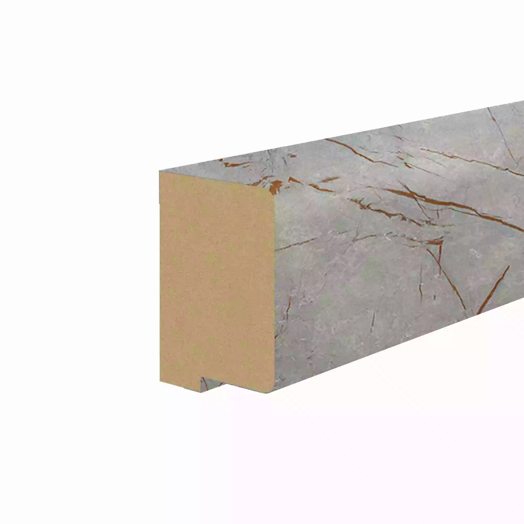Abschlussleiste für Akustikpaneele 400 x 2600 mm -  Golden Stone