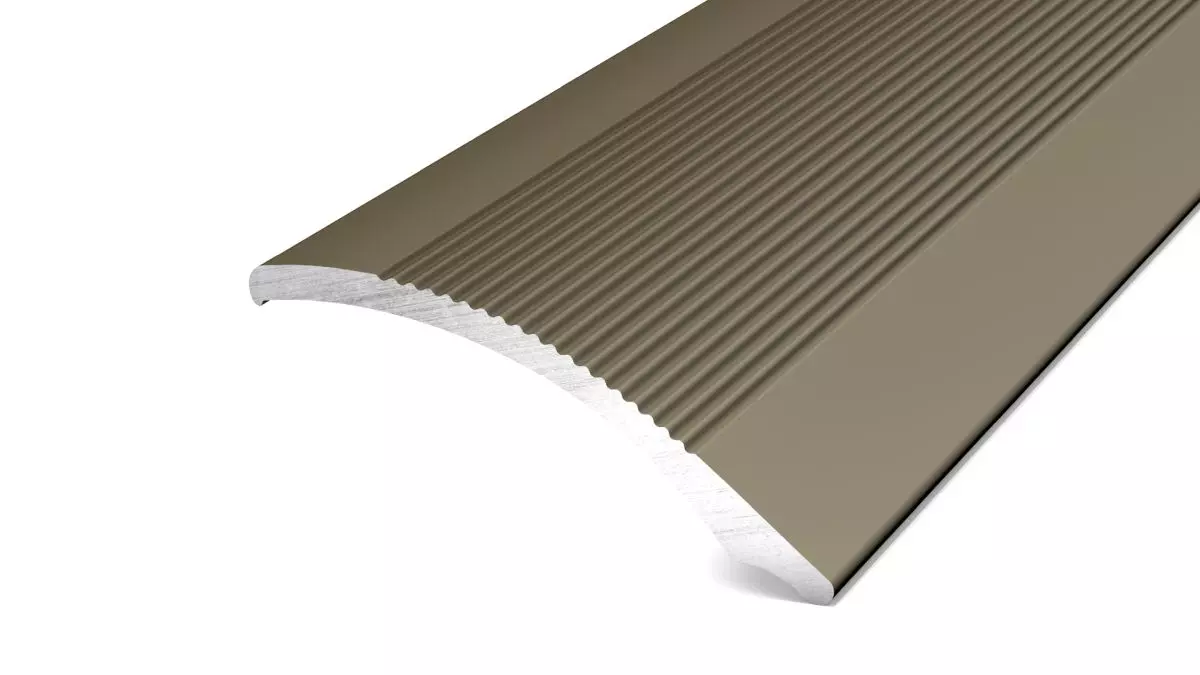 Adjustment profile 38 mm self-adhesive stainless steel matt - 2.70 m
