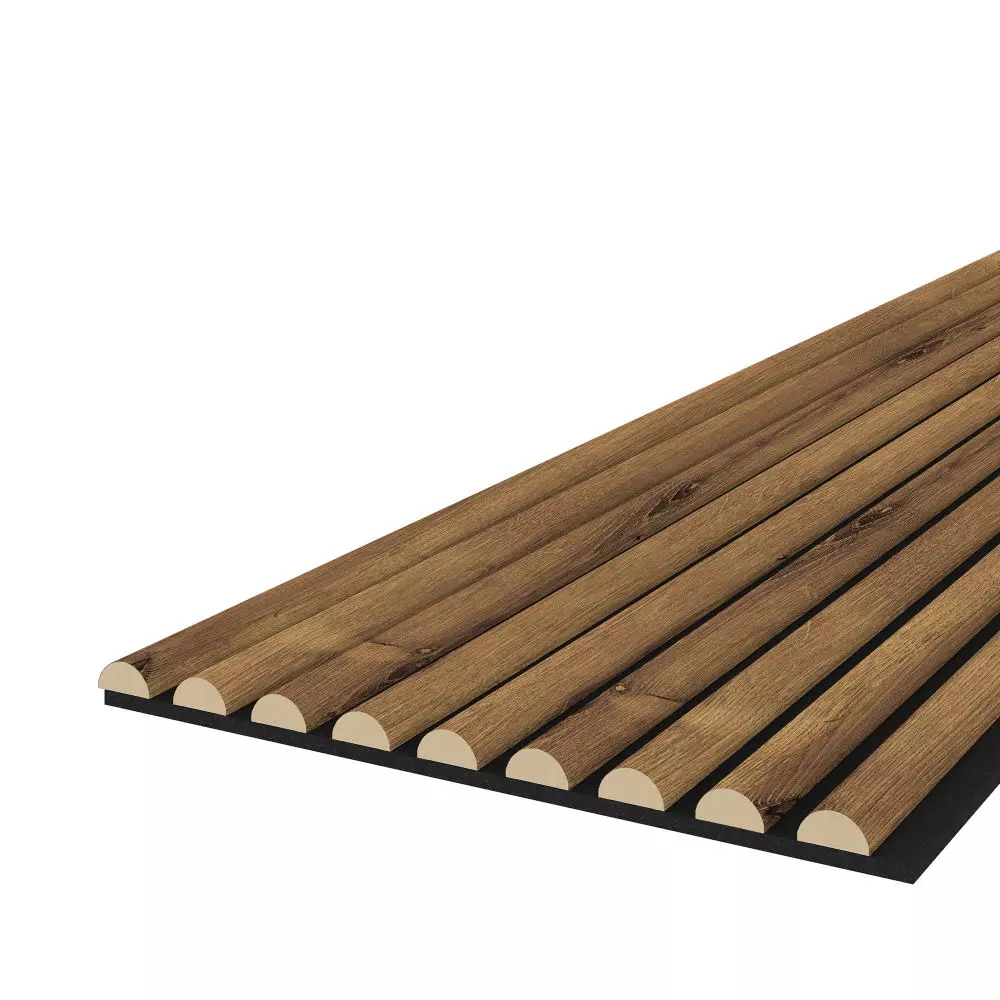 Sample WAVE - rustic oak - acoustic felt black