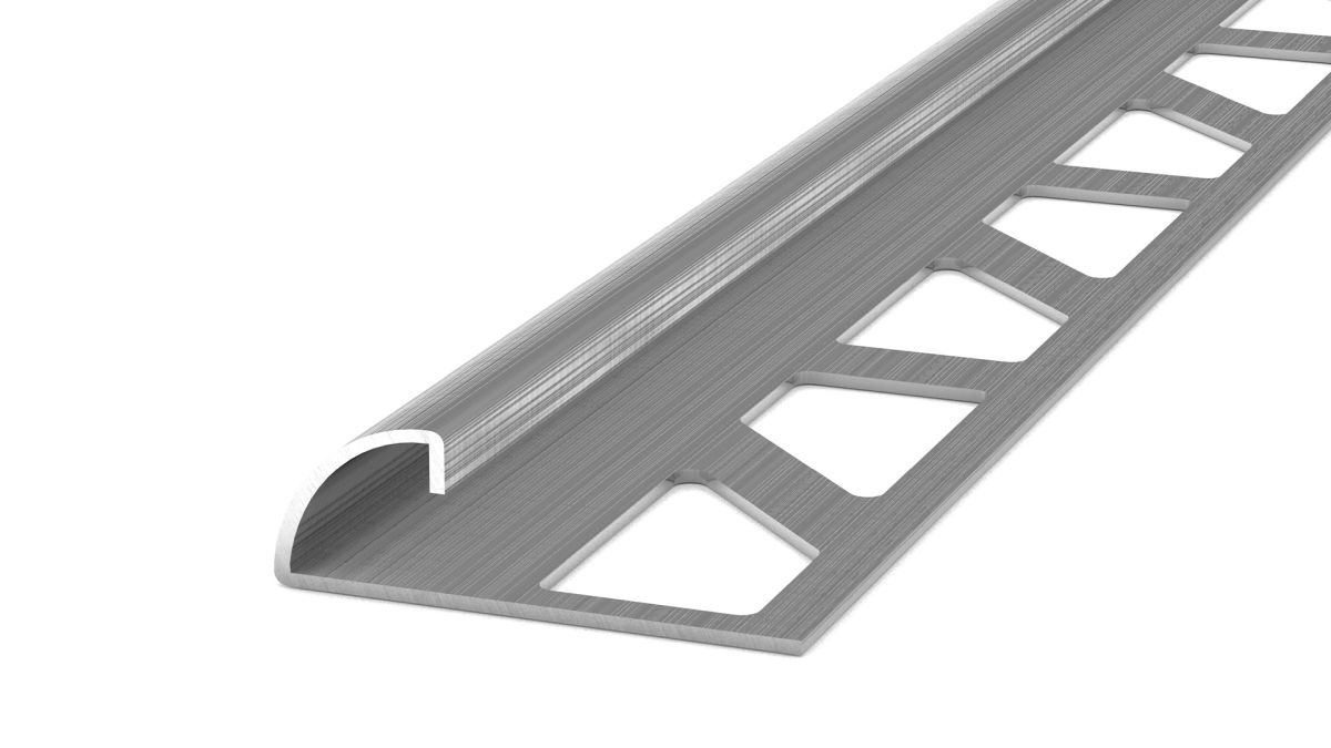 Prinz profilo quarto di tondo 11 mm - N. 756 - Acciaio inoxspazzolato - 250 cm