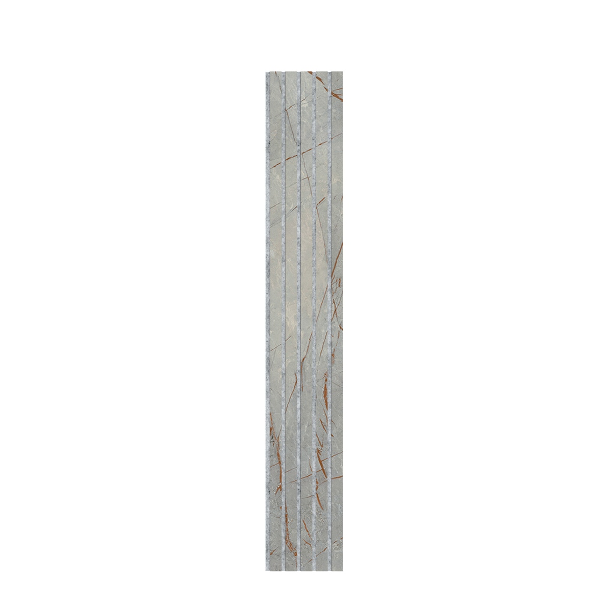 Pannello acustico LX 2600 x 400 mm - Feltro acustico grigio - Golden Stone