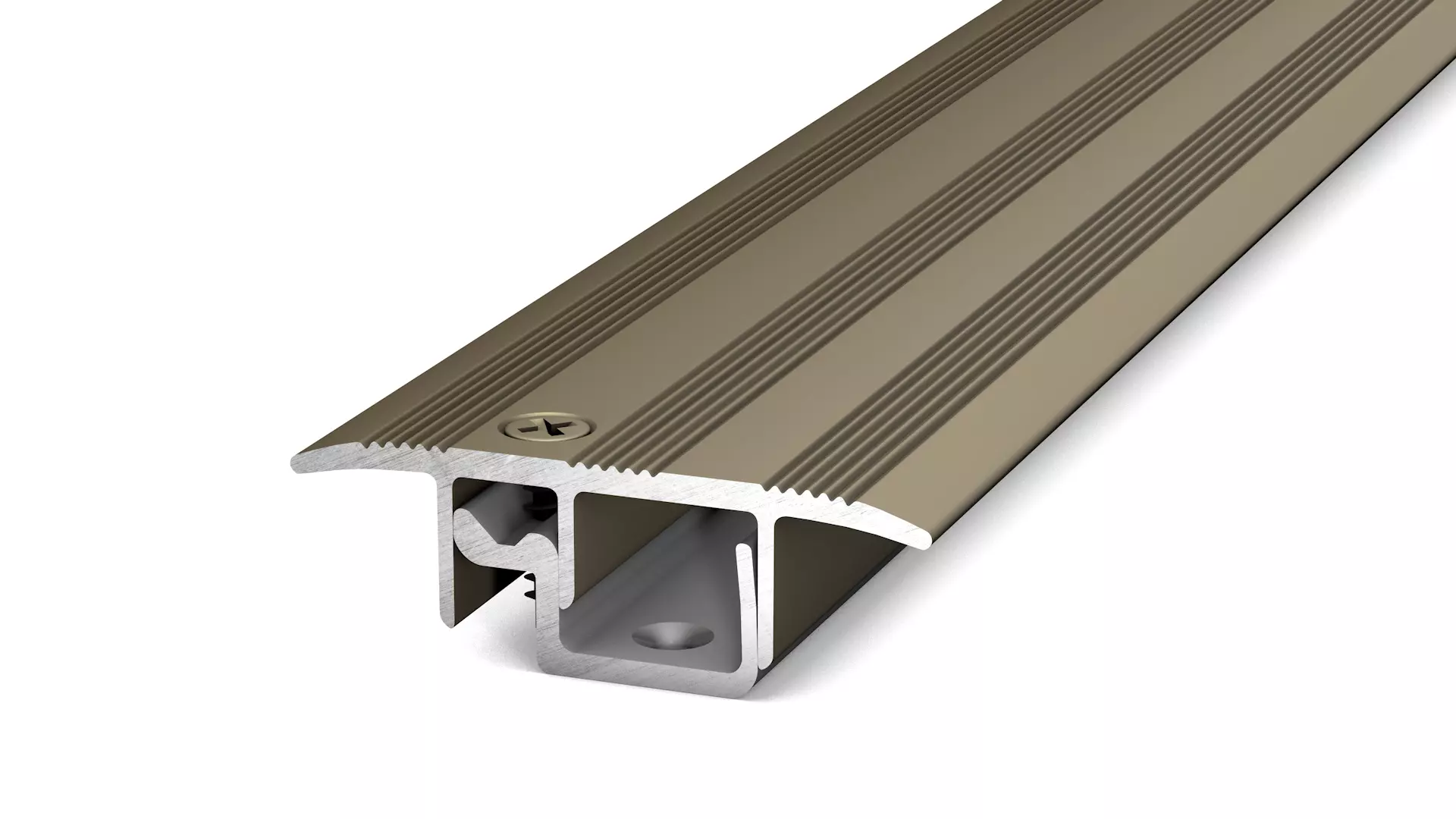 Connection profile for cables high-grade steel matt 0.90 m