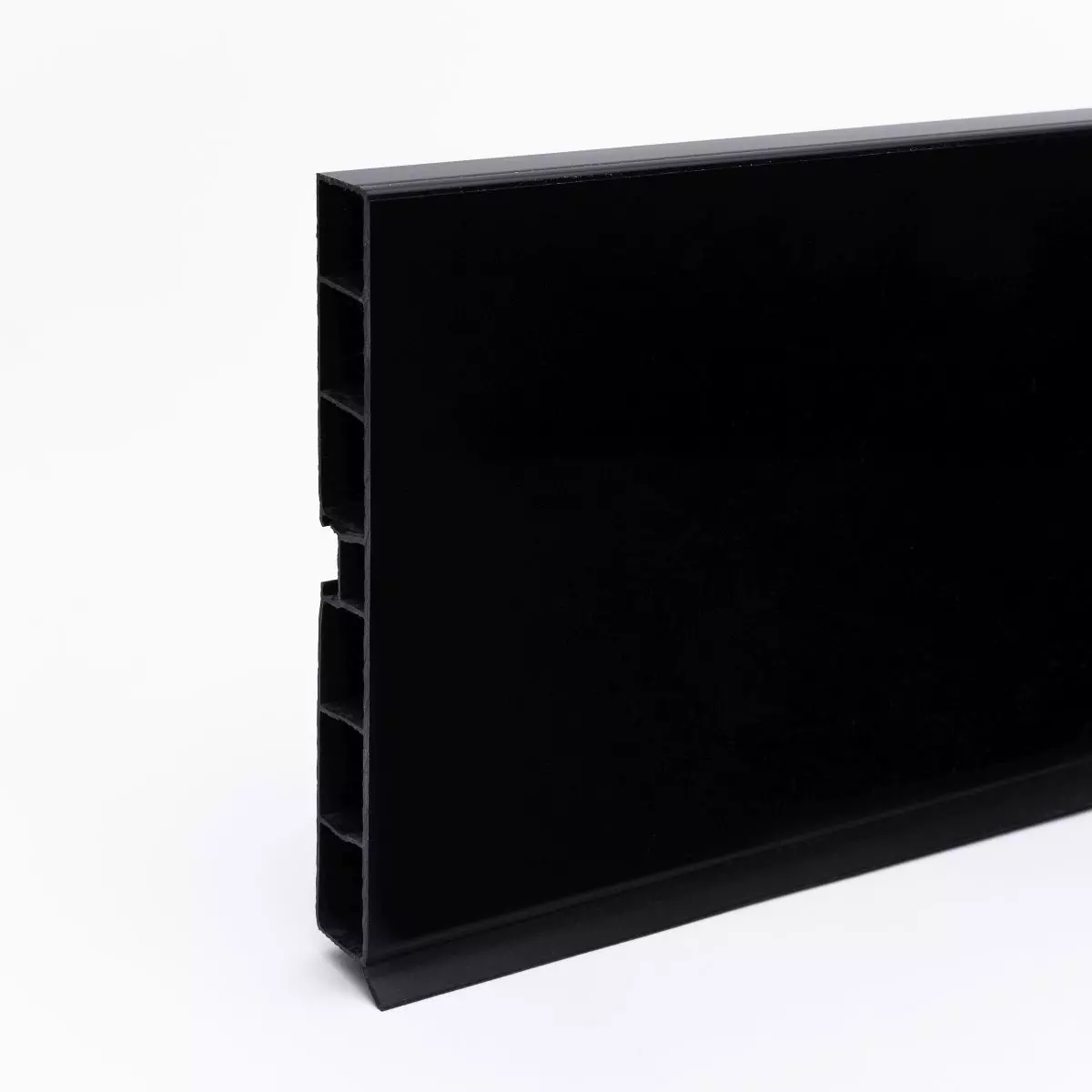 Sockelblende KS100 - Schwarz hochglanz - Länge 300 cm