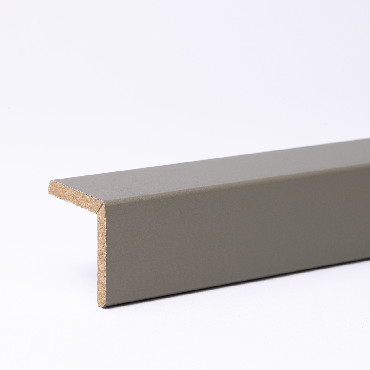 Knickleiste/Abschlusswinkel auf MDF-Träger Olive