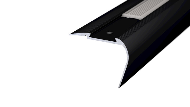 Prinz profilo combinato 63 x 50 mm - N. 199 - Nero RAL 9005 - 250 cm