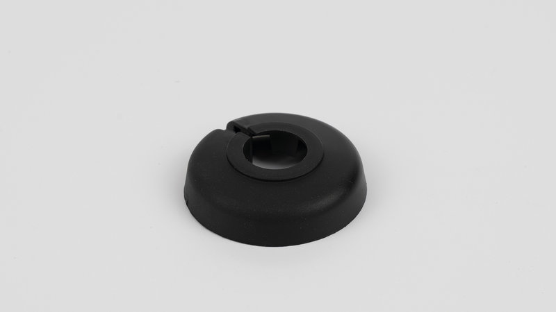 Prinz heizkörperrosette innen-ø 15 mm - N. 852 - Nero
