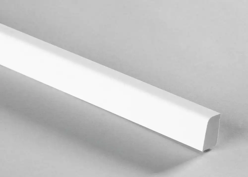 Universal Wandanschlussleiste 15 x 22 mm Weiß