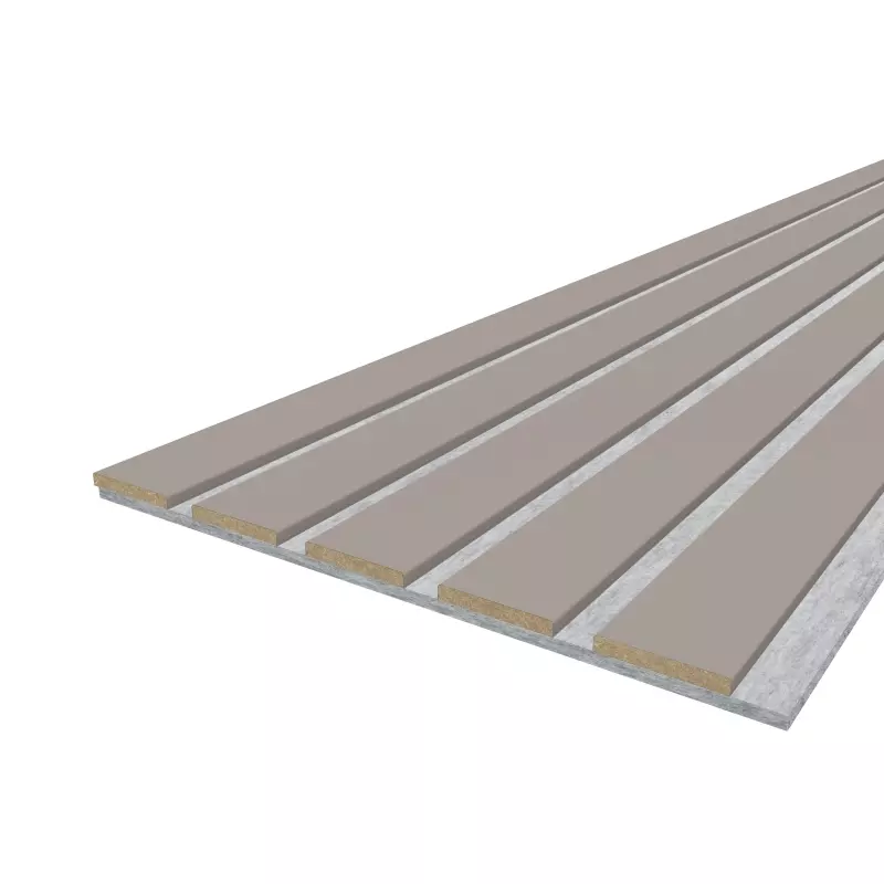 Akustikpaneel LX - Filzfarbe Grau 2600x400mm - verschiedene Farben