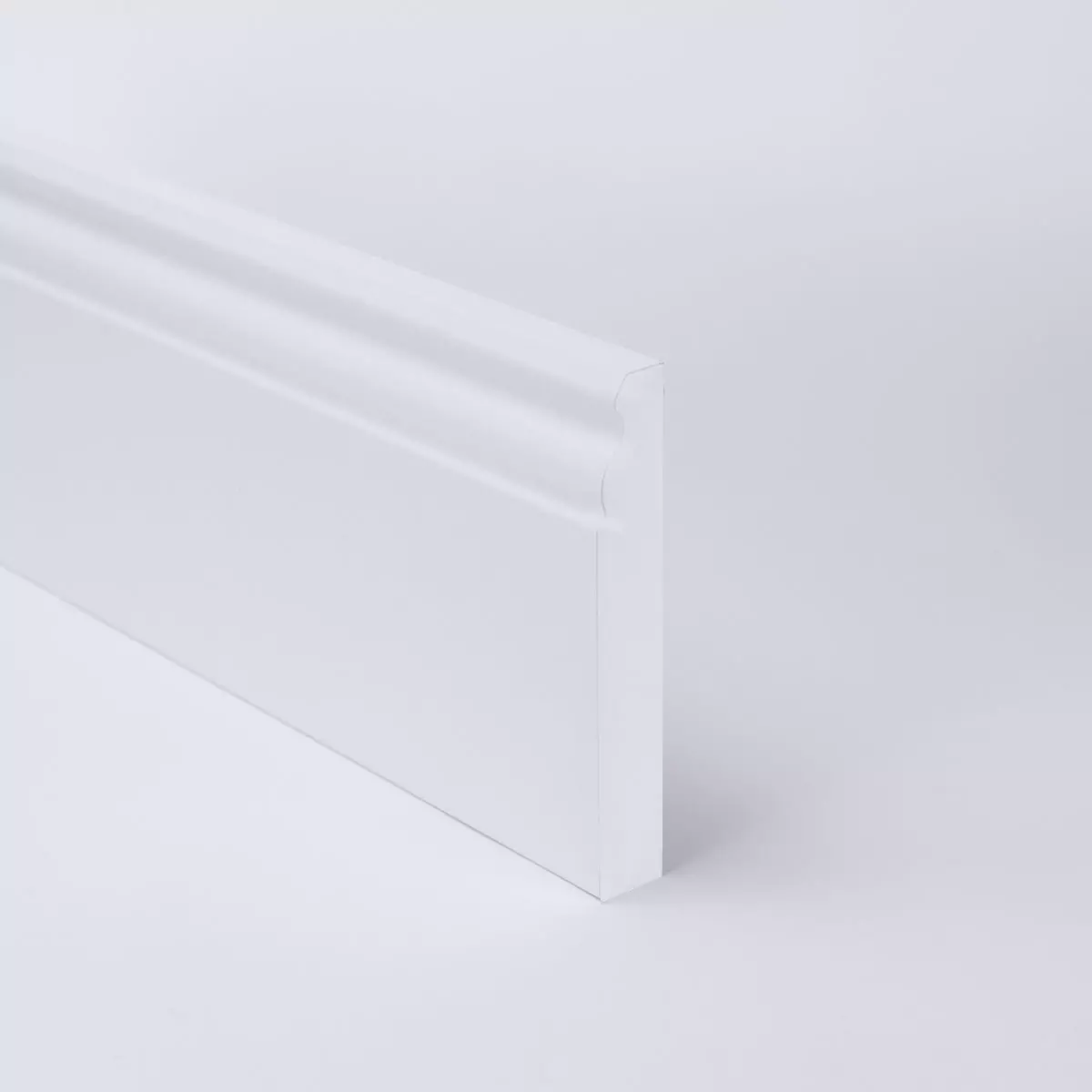 Endstücke links/rechts für Berliner Profil 80 - 150 mm weiß