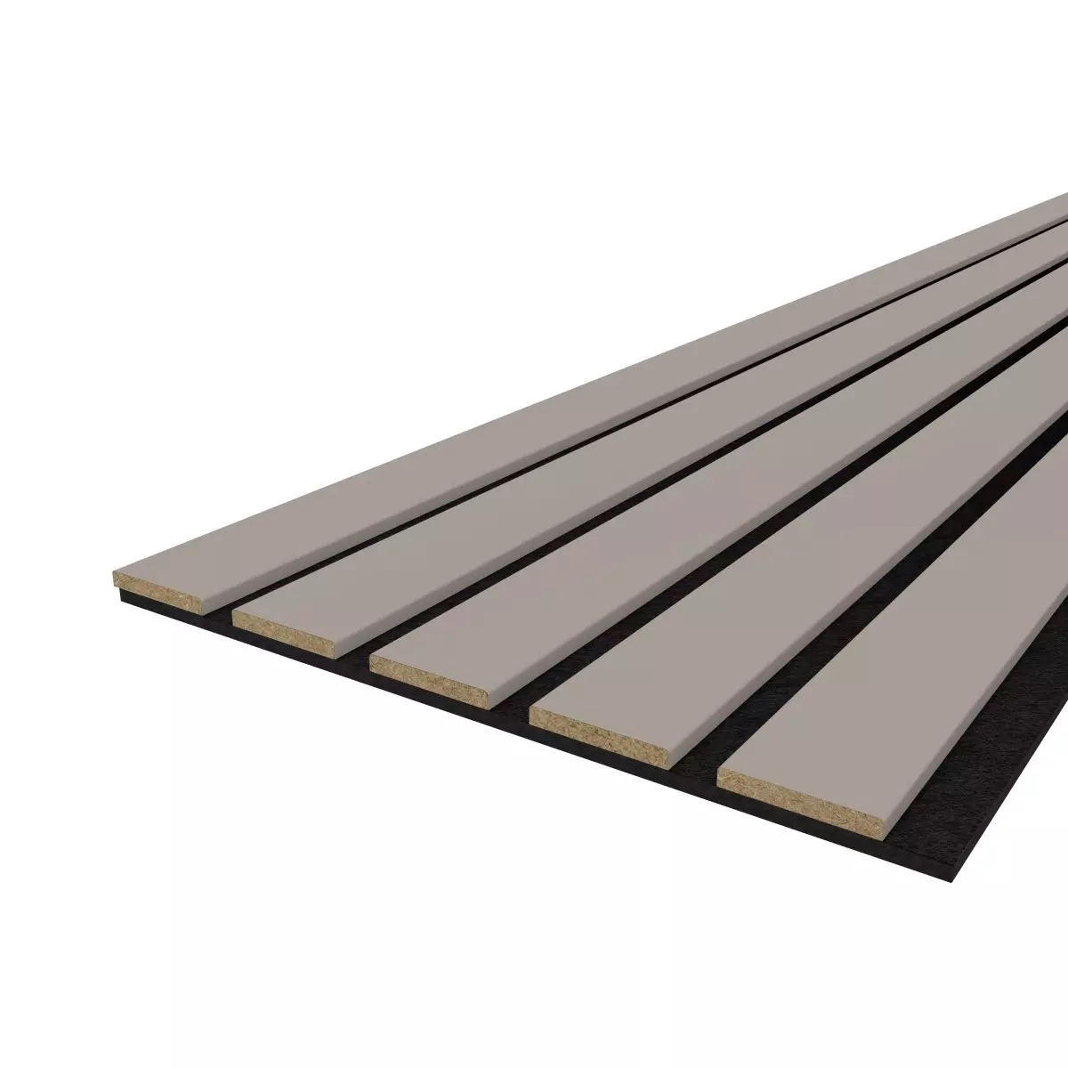 Sample LX - sand grey - acoustic felt black