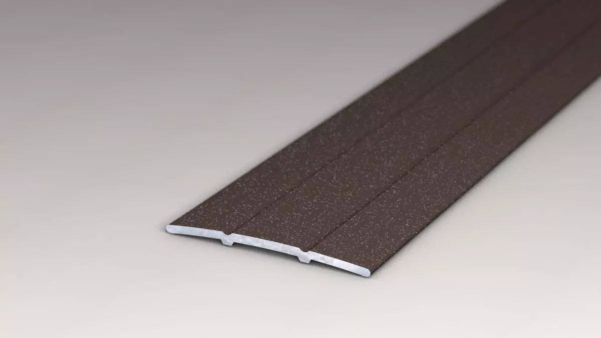 Transition profile 38 mm self-adhesive bronze metallic - 1.00 m