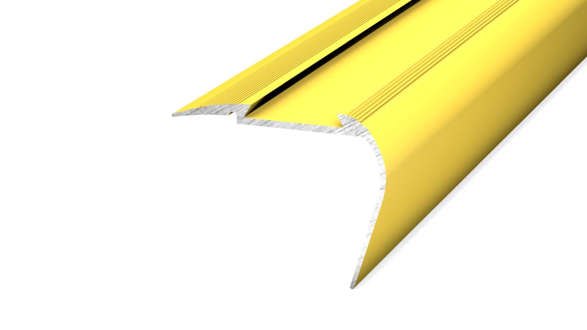 Prinz profilo combinato 63 x 50 mm - N. 199 - Oro - 250 cm