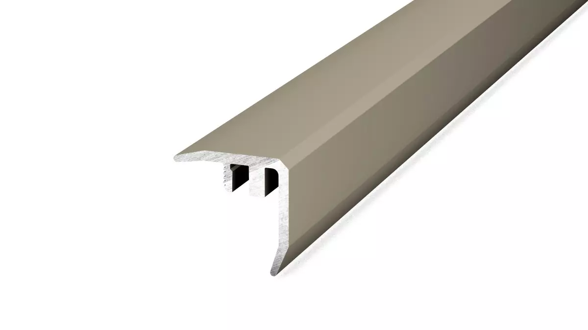Treppenkante DESIGN-STEP Edelstahl matt - 1,00m