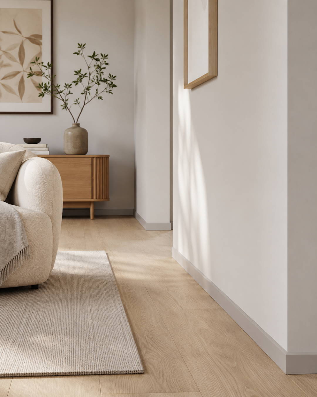 Decor plinthes 60mm gris sable