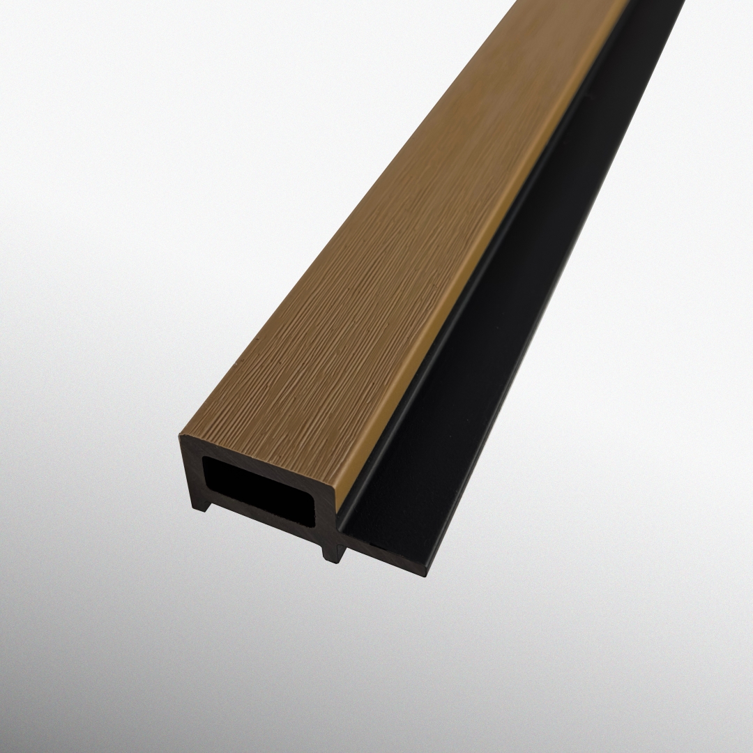 Perfil final WPC - marrón claro