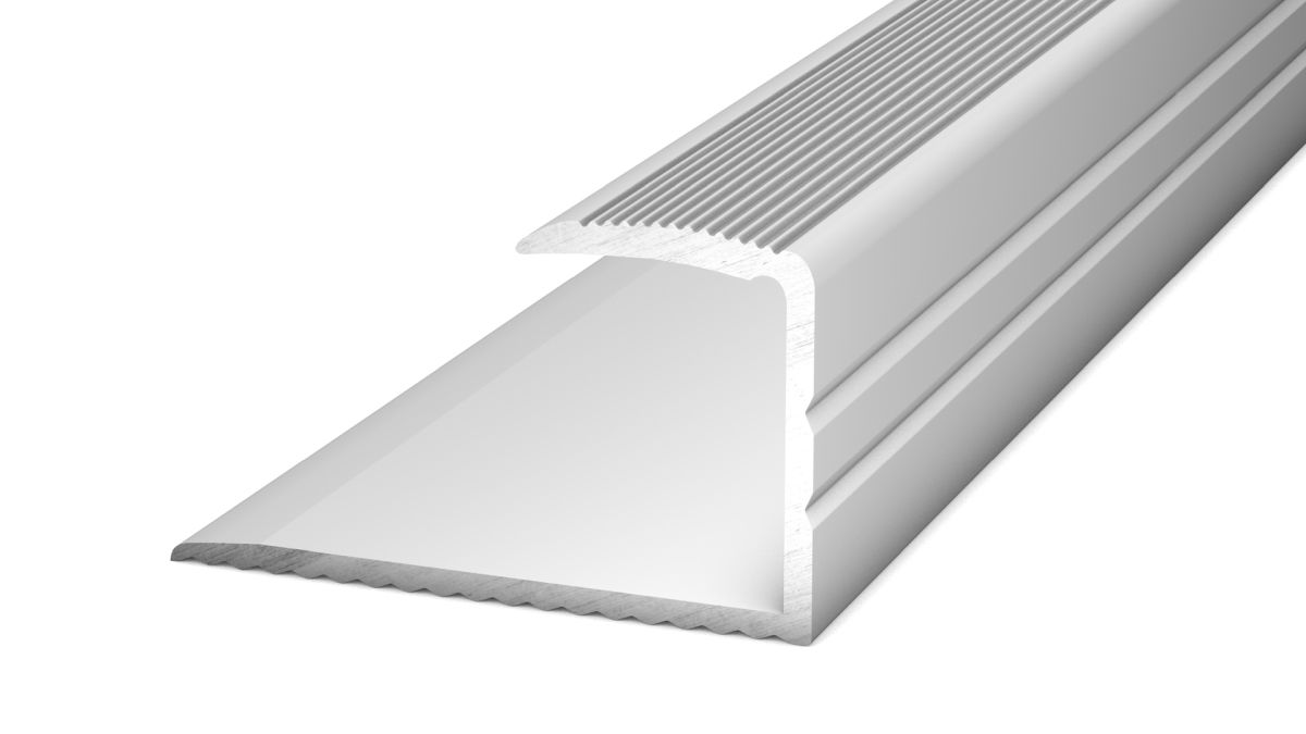 Prinz einfassprofil 28 x 18 mm - N. 254 - Argento - 90 cm