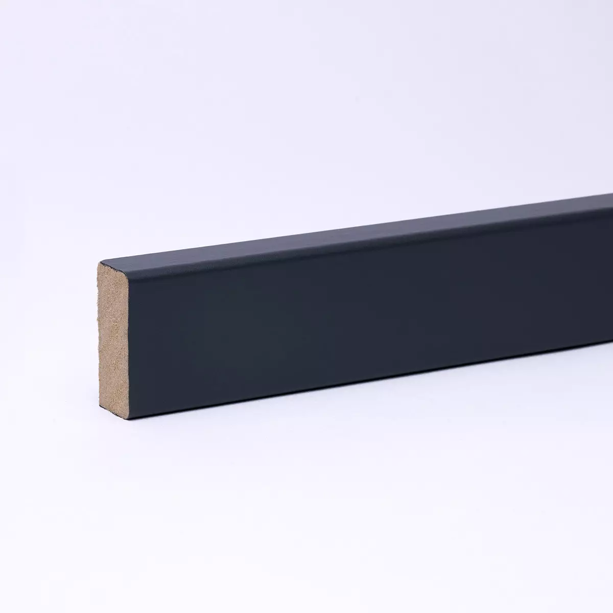 Wall panelling, lamella strip, wall lamella - grey anthracite 27 x 12 mm