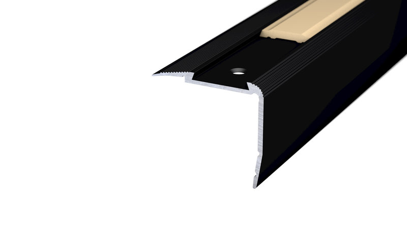 Prinz profilo combinato 54 x 49,2 mm - N. 194 - Nero RAL 9005 - 250 cm