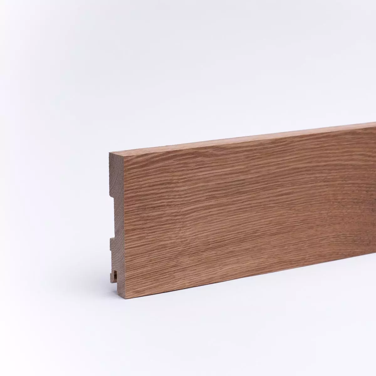 solid wood skirting 100mm quadrangular oiled oak