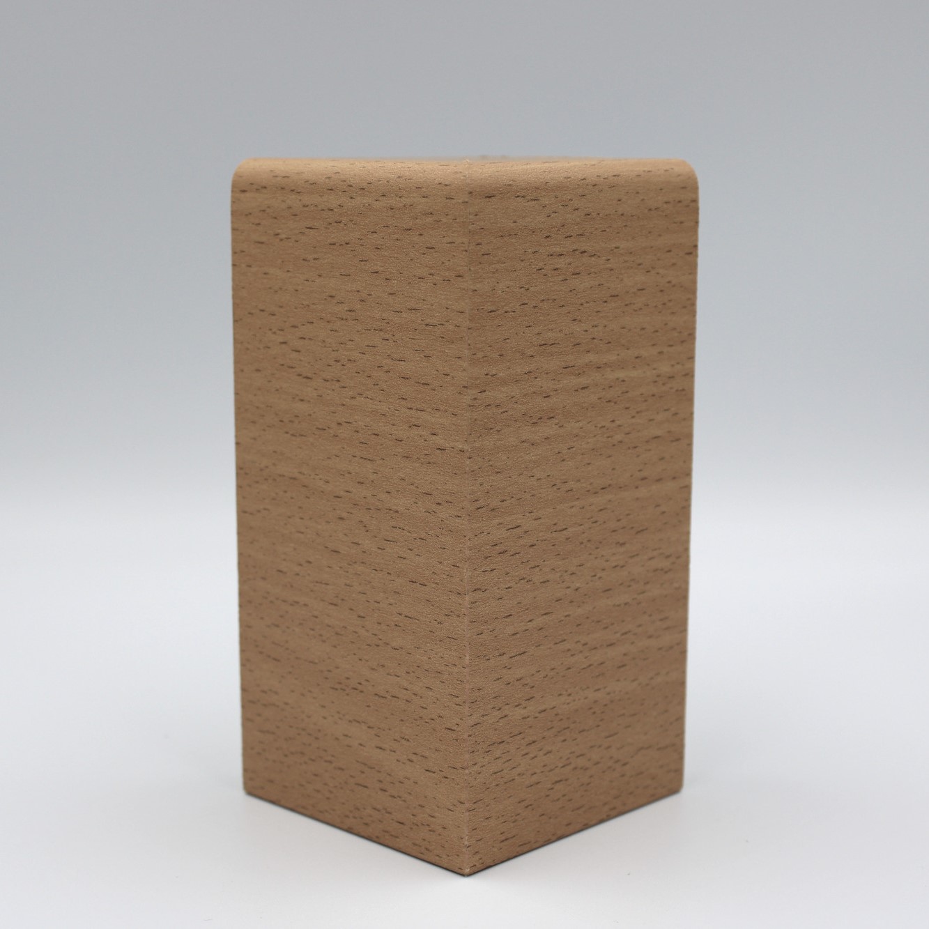 Termination Left/Right for Heating Pipe Trim 120mm Beech nature