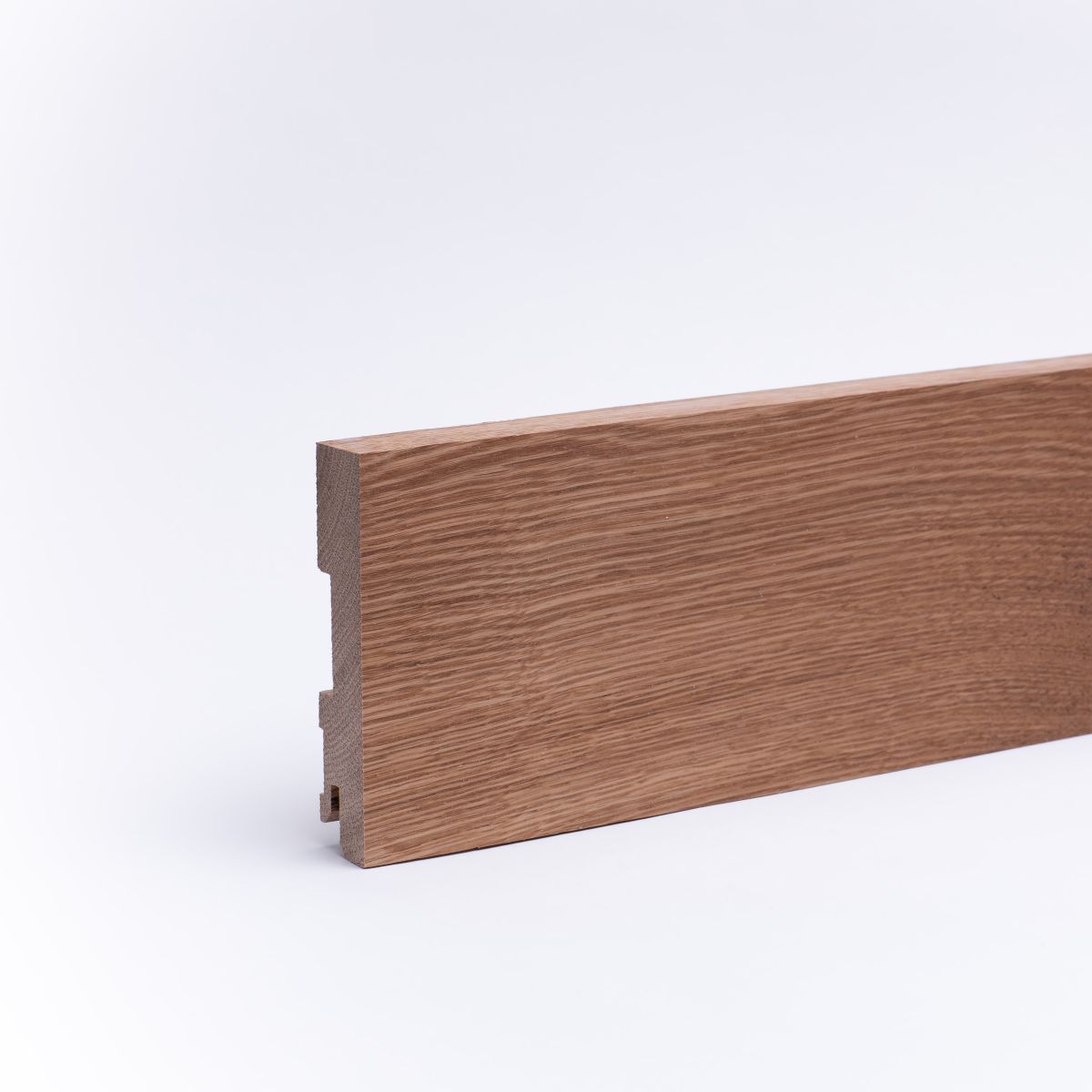 solid wood skirting 120mm quadrangular oiled oak