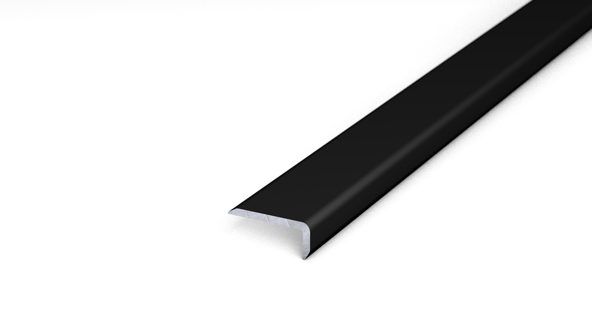 Prinz Winkelprofil 15 x 6,5 mm - Nr. 278 - Schwarz RAL 9005 - 100 cm
