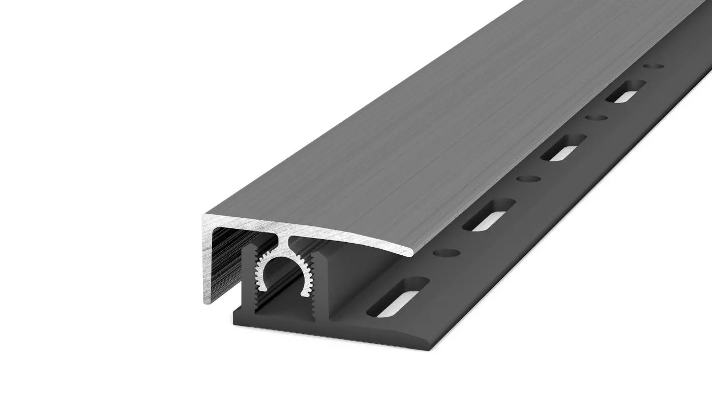 Border profile high-grade steel brushed 0.90m