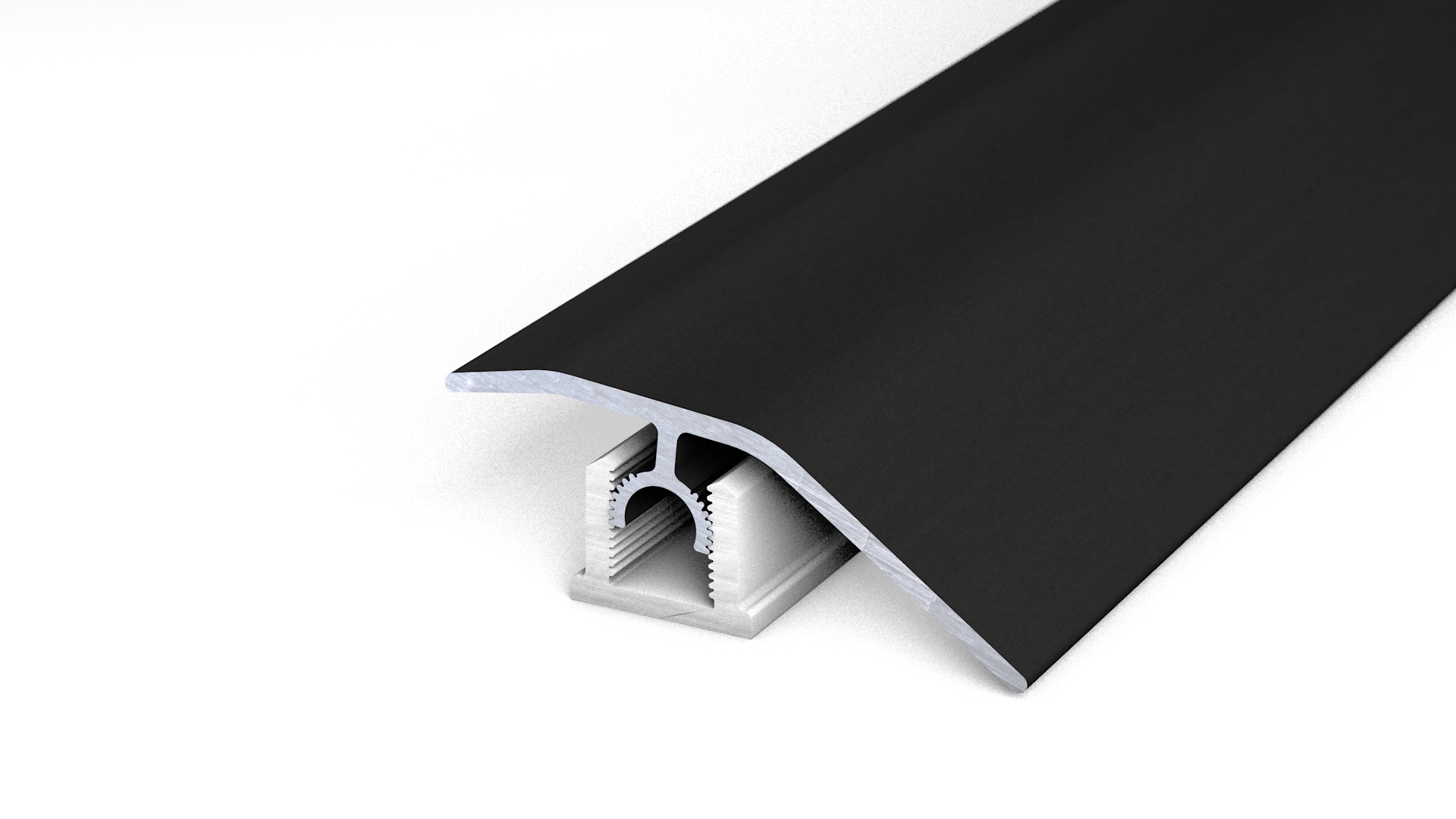 Prinz PROFI-TEC CORE profilo di compensazione 44 mm - N. 336 - Nero - 200 cm