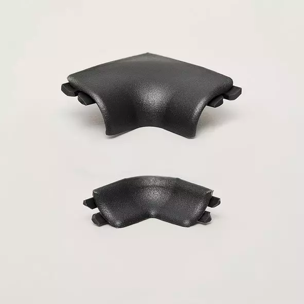 inner corner for floorcovering flexi-profile grey