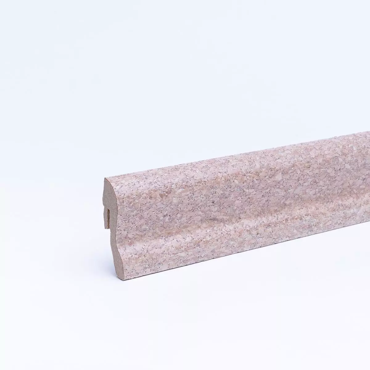 Cork skirting 40 mm cork fine cream varnished
