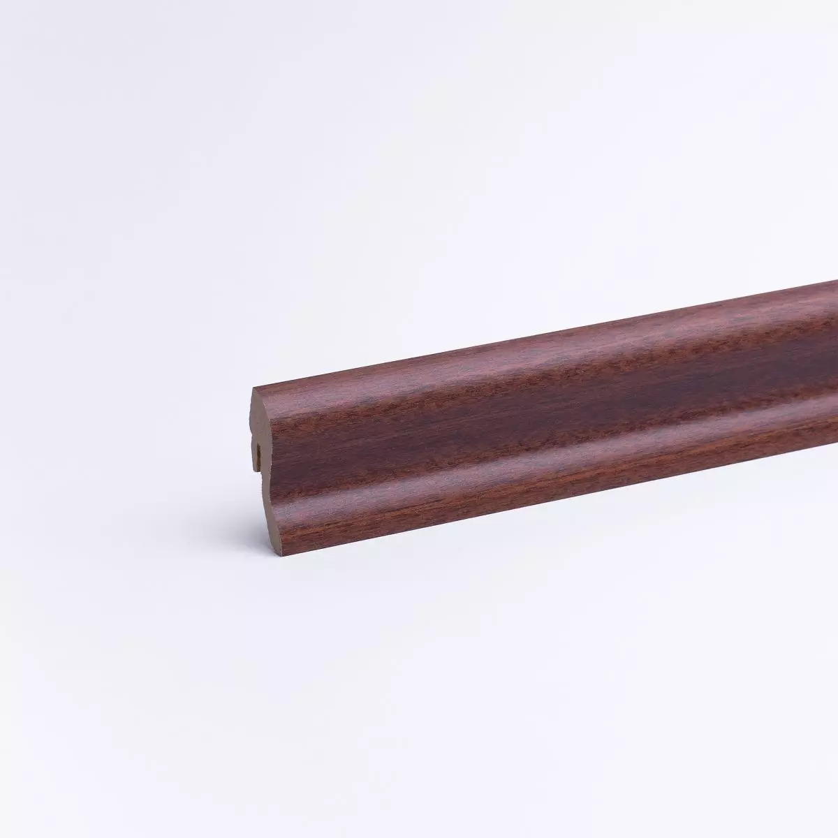 Sockelleiste mit Holzoptik 40mm Merbau