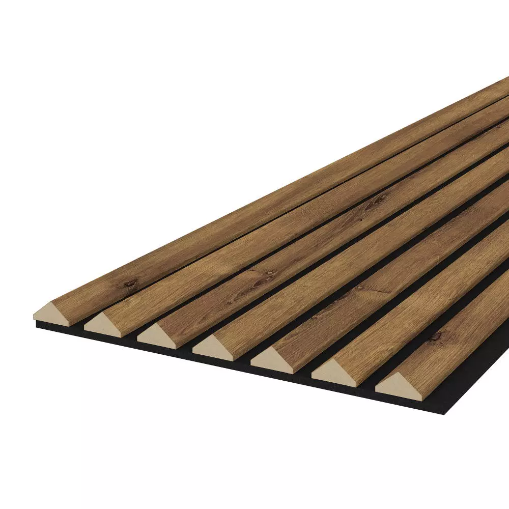 Akustikpaneel K2 - Filzfarbe Schwarz 2600x400mm - verschiedene Farben