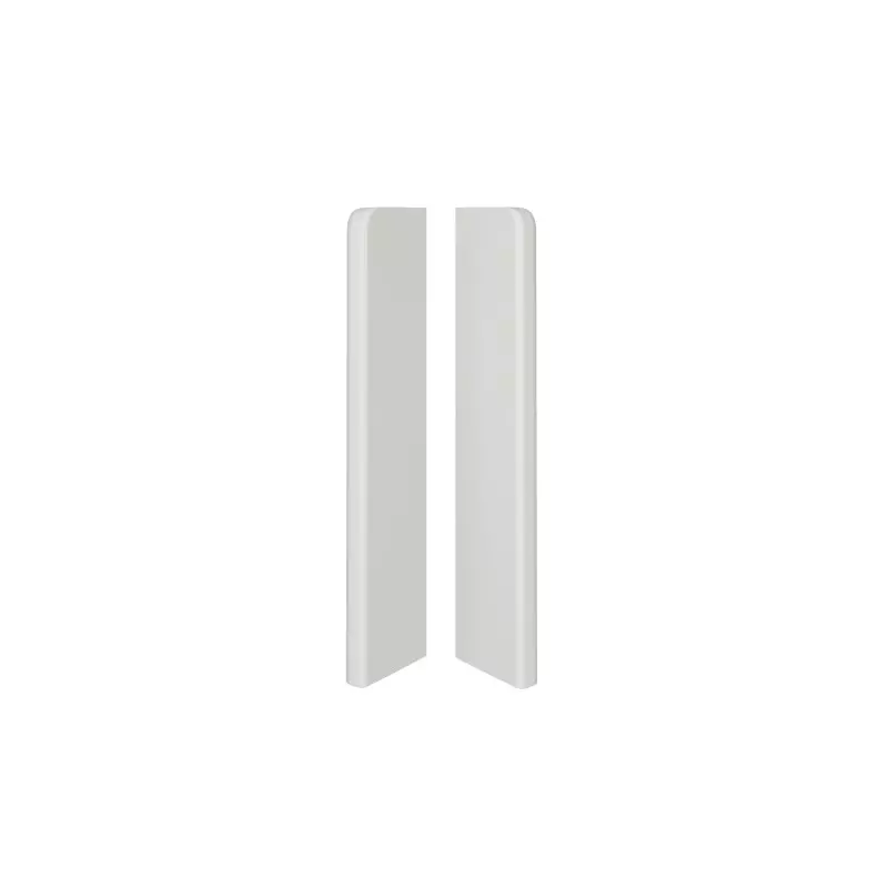 Abschluss Rechts / Links für Sockelleiste Espumo ESP202 80mm in Hellgrau