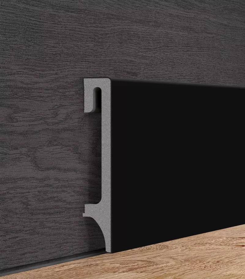 Skirting Espumo ESP406 - 100 mm black