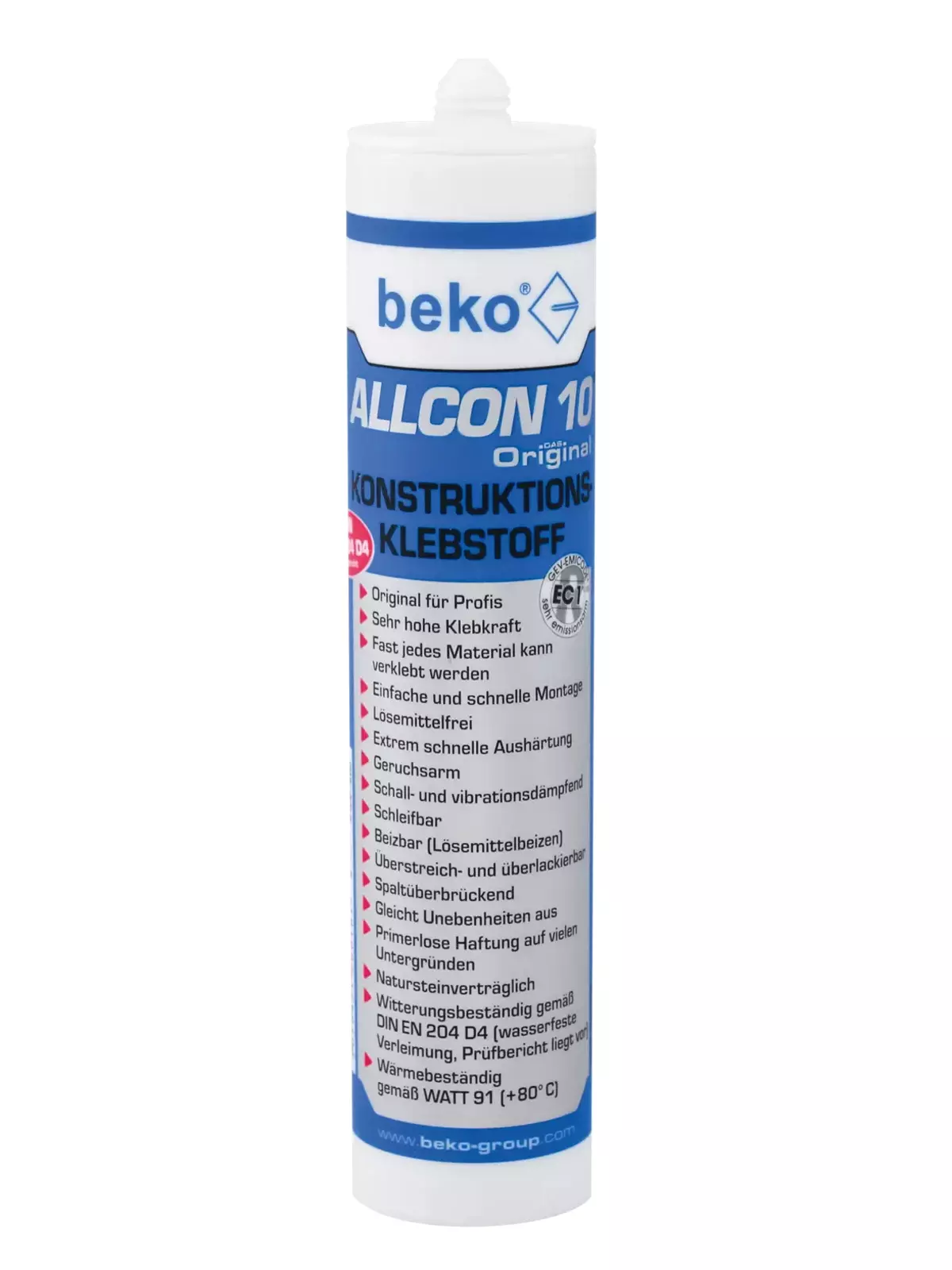 Beko Allcon 10 construction adhesive - 310 ml
