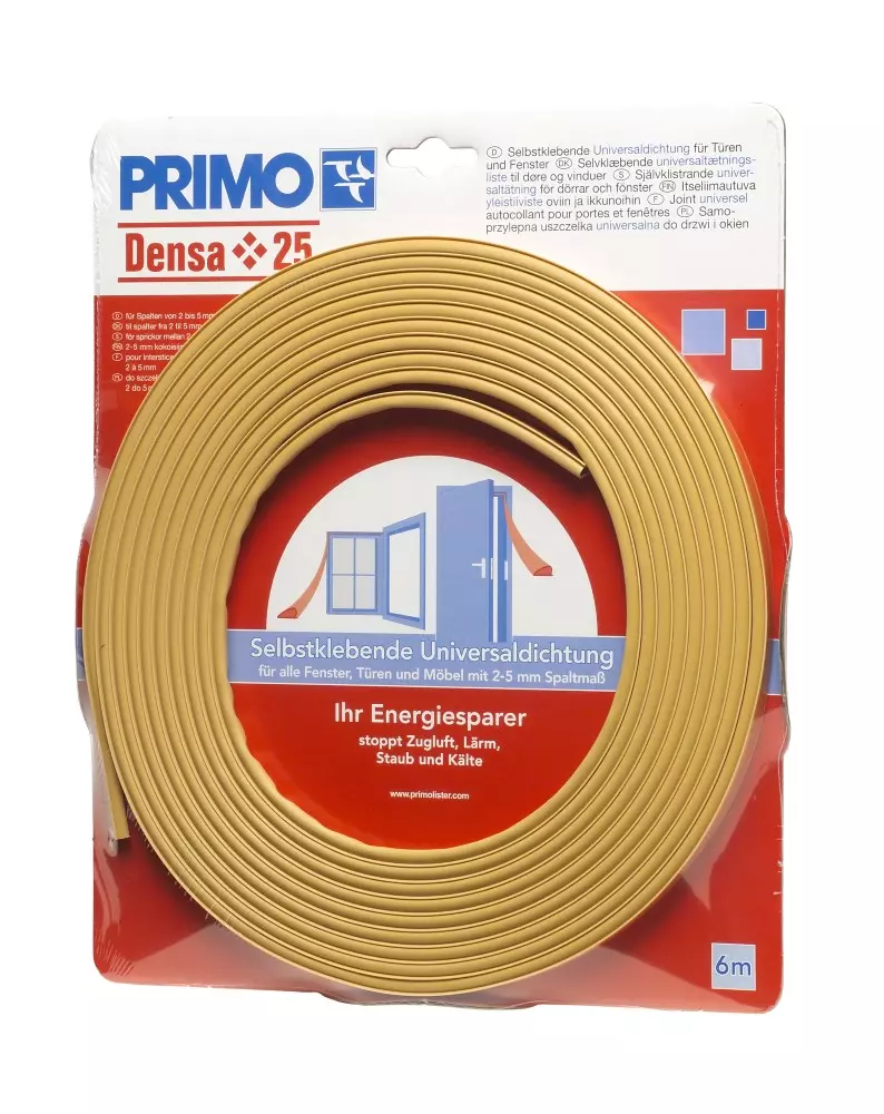 Sealing profile - self-adhesive - 6m - beige